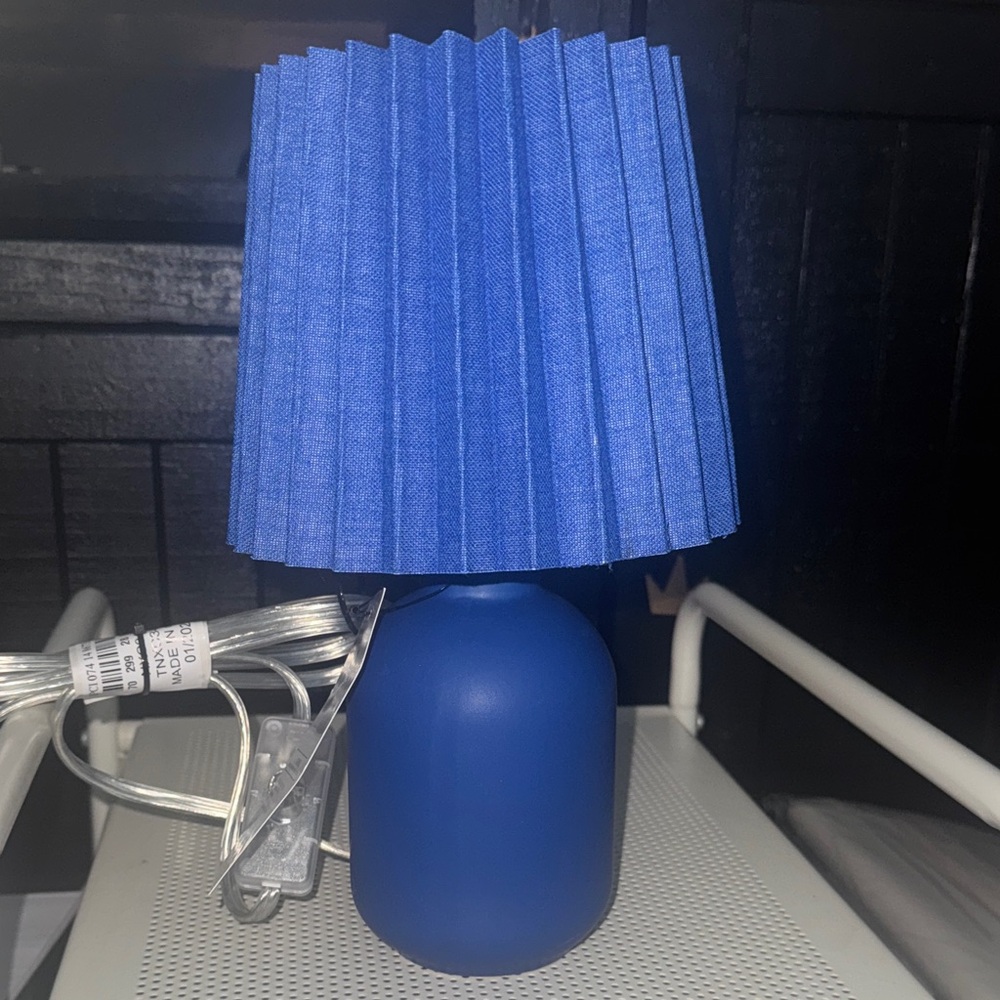 Room Essentials Blue Lantern
